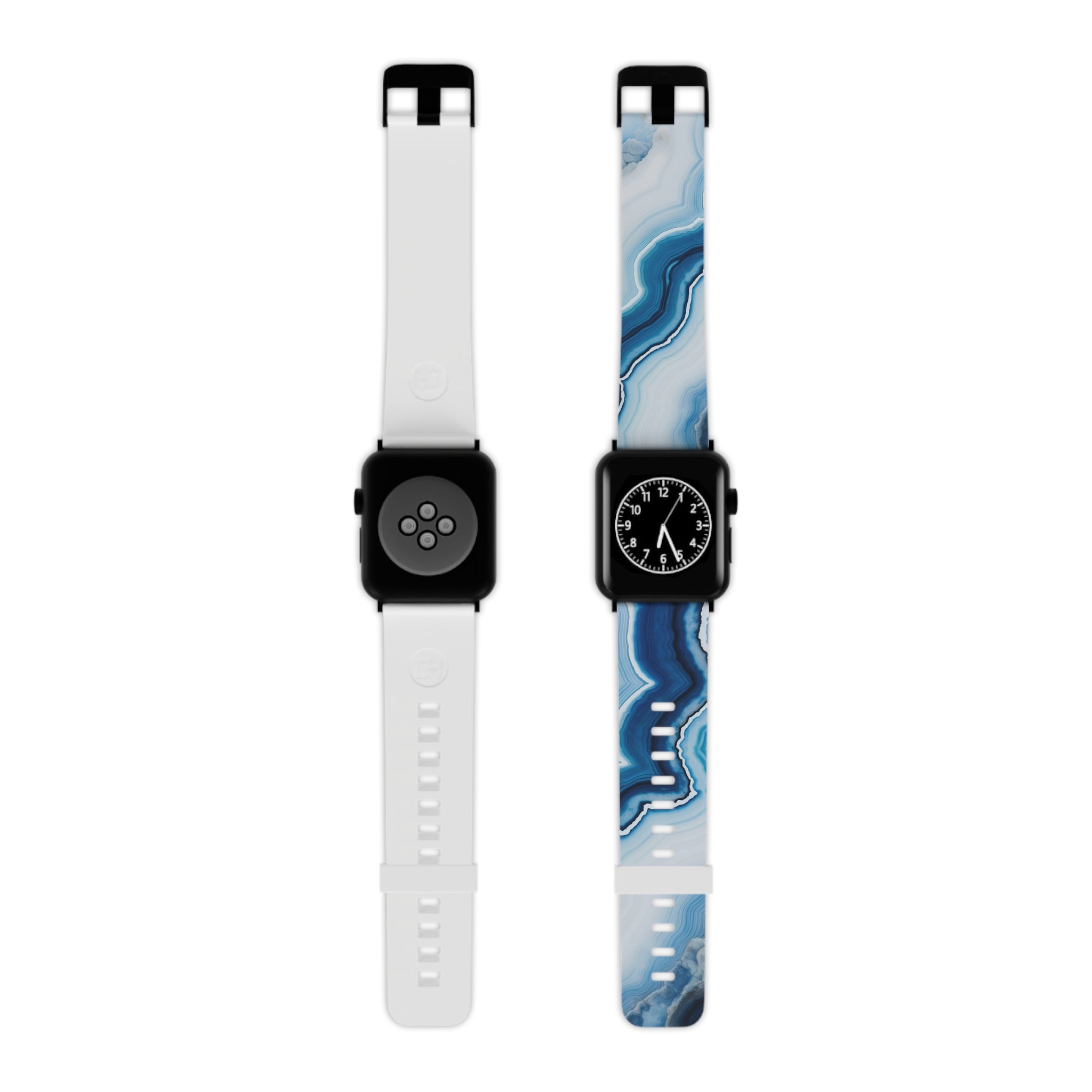 Blue Waves of Marble - Apple Watch Band