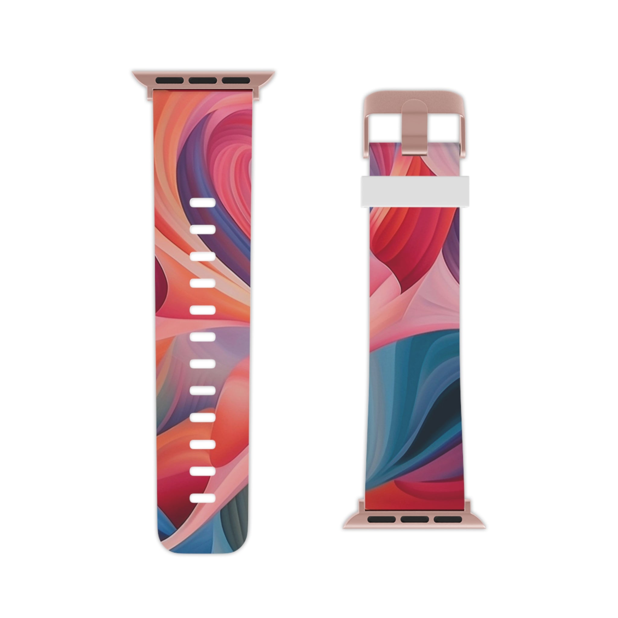Abstract Rosewater - Apple Watch Band