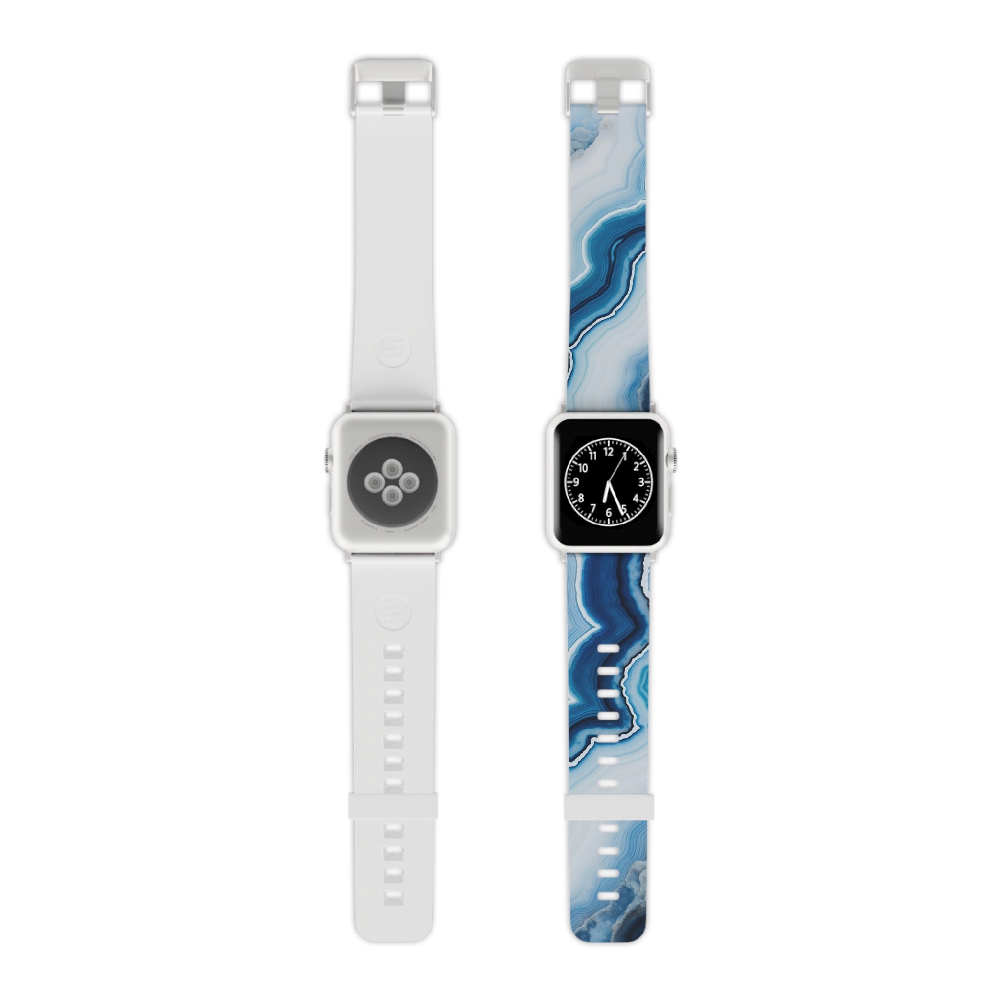 Blue Waves of Marble - Apple Watch Band