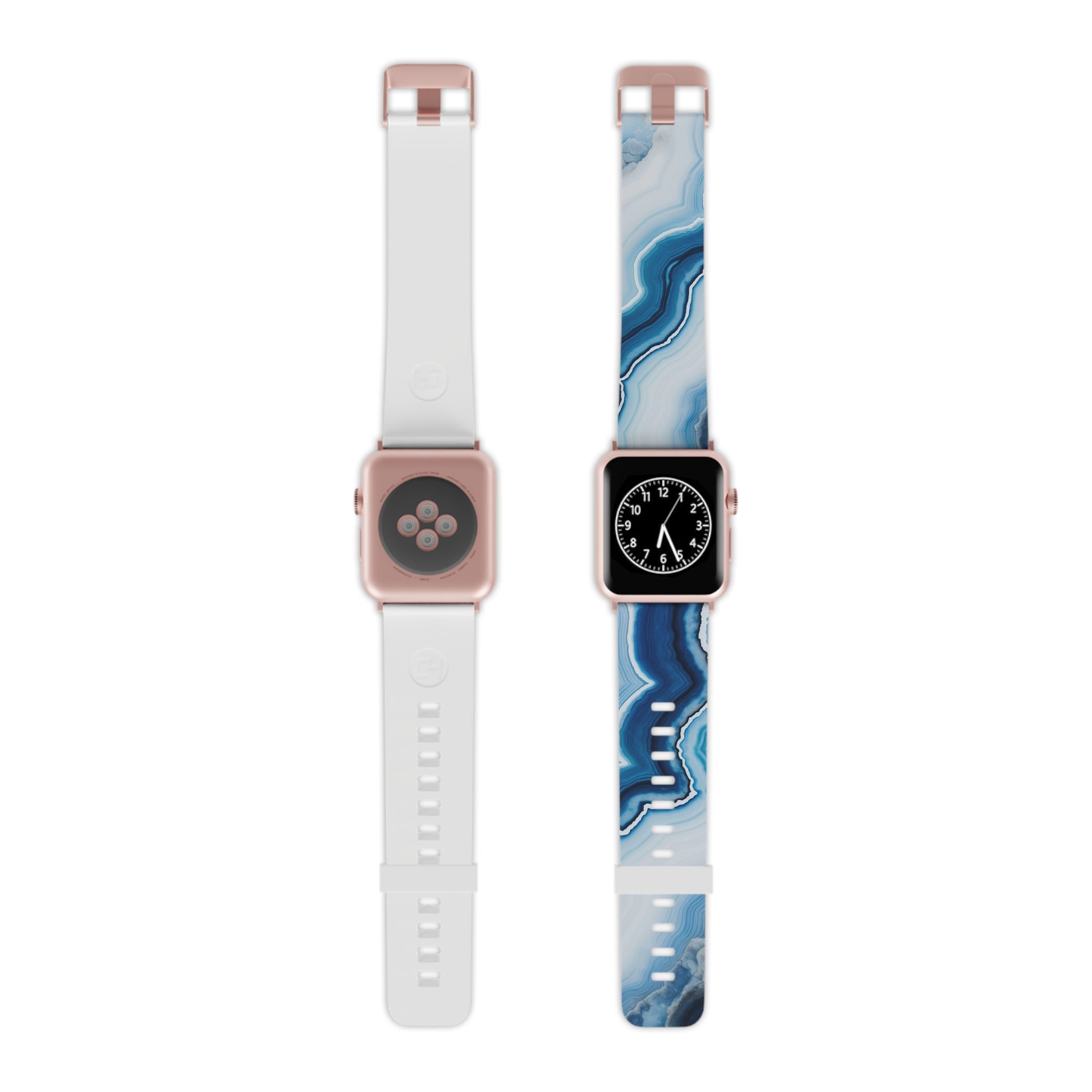 Blue Waves of Marble - Apple Watch Band