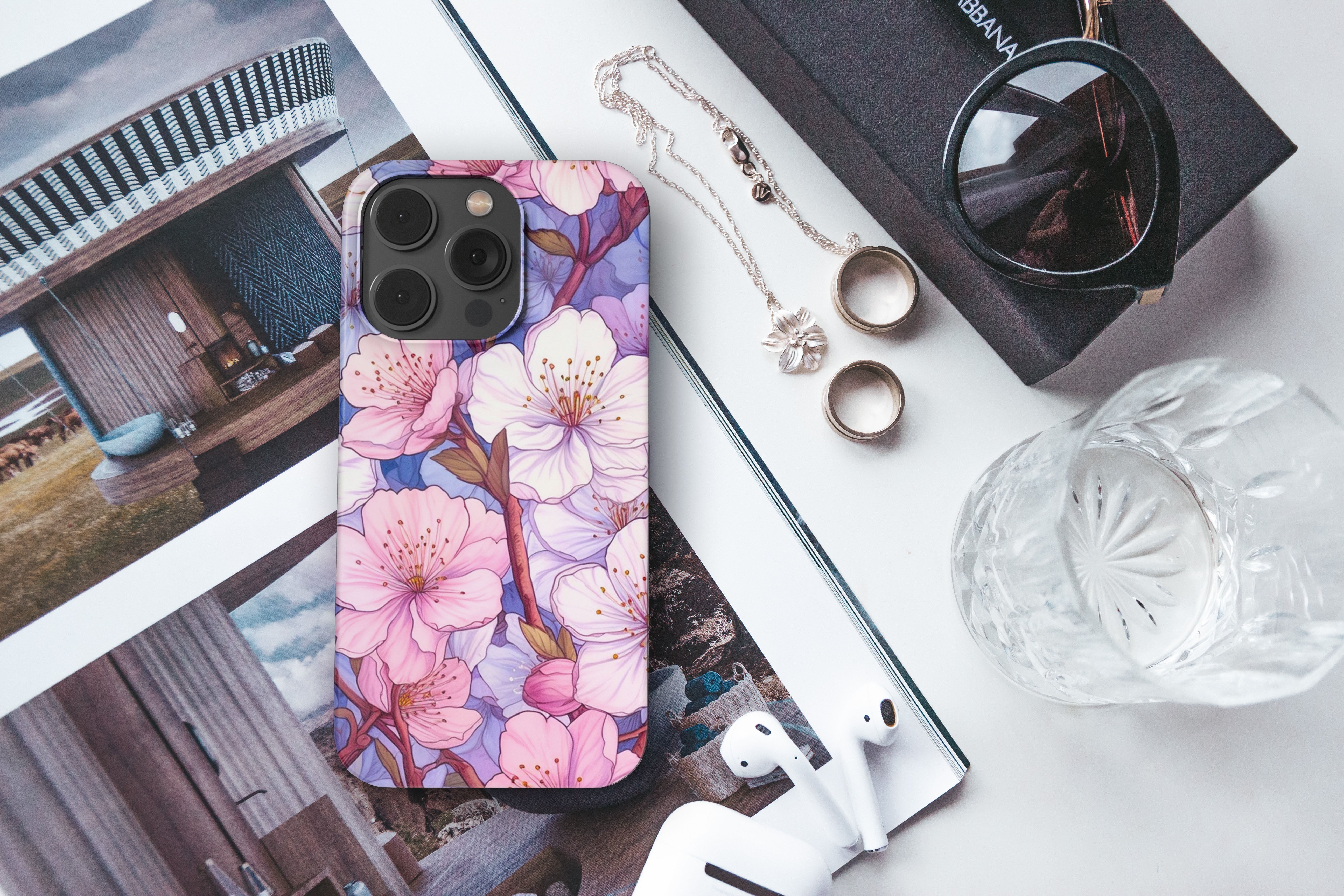 Spring Time Cherry Flowers -   Samsung Galaxy S21 Plus - Phonecase By Lollobello