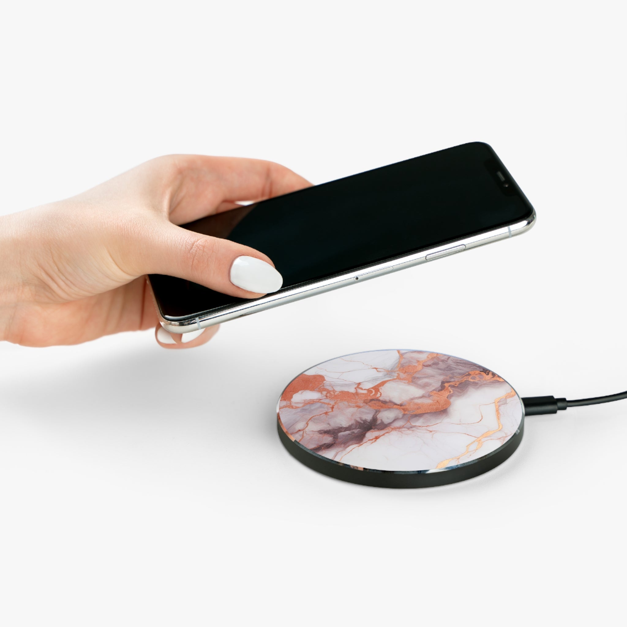 Coppered Carrara - Wireless Charger