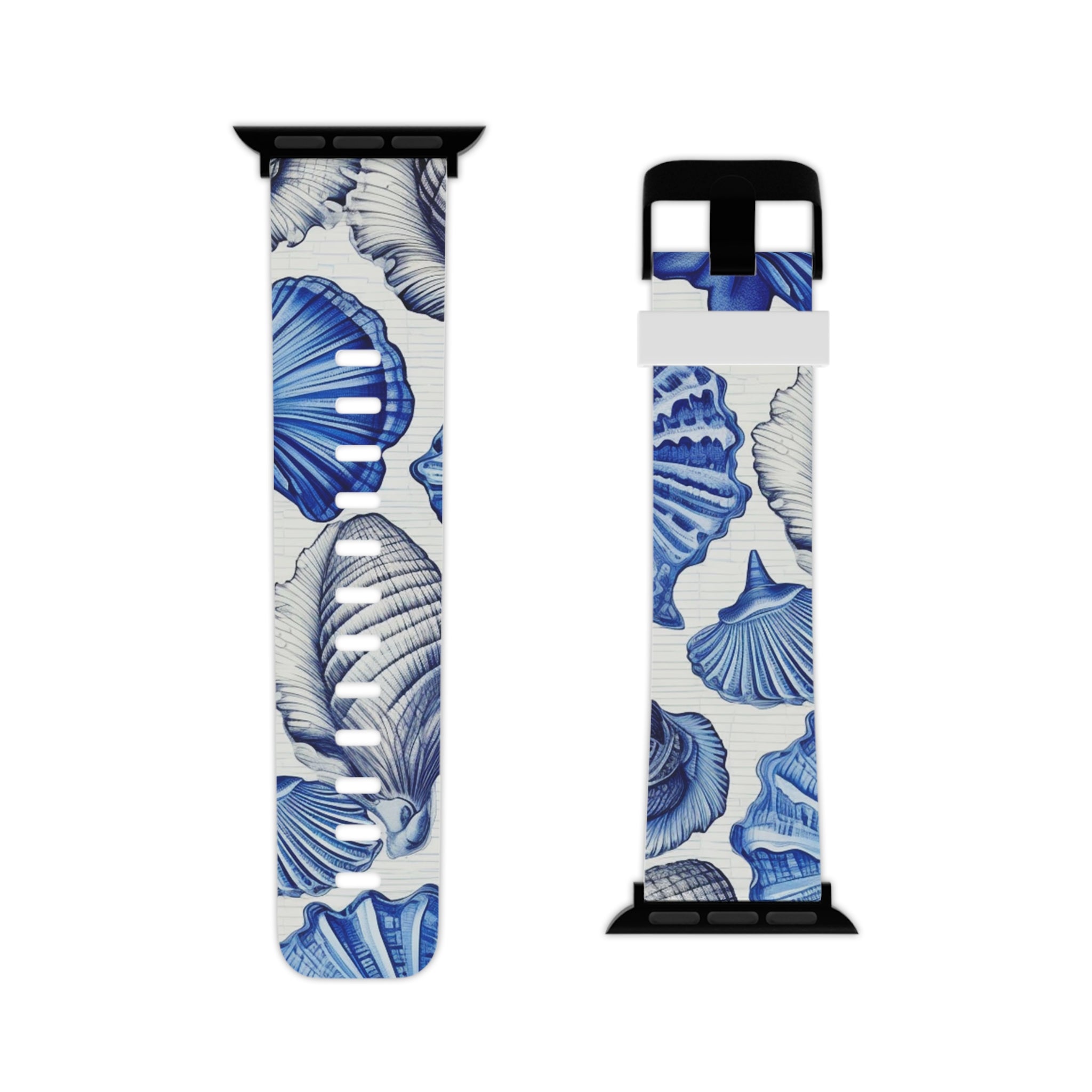 Shells from a Blue Beach - Apple Watch Band