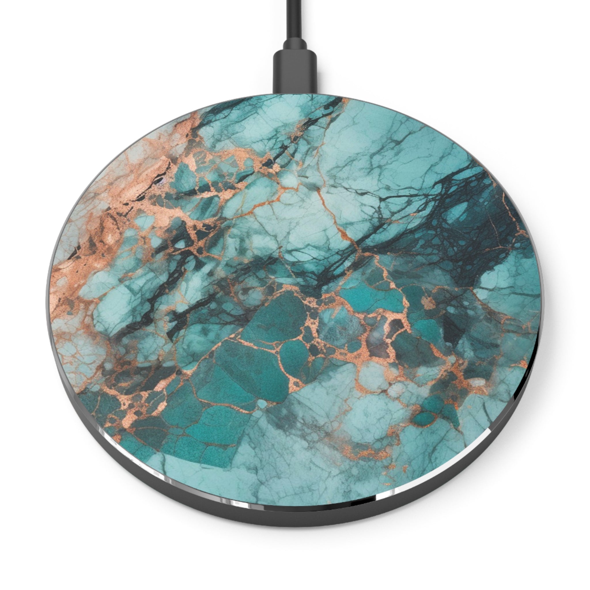 Turquoise Lucky Stone - Wireless Charger