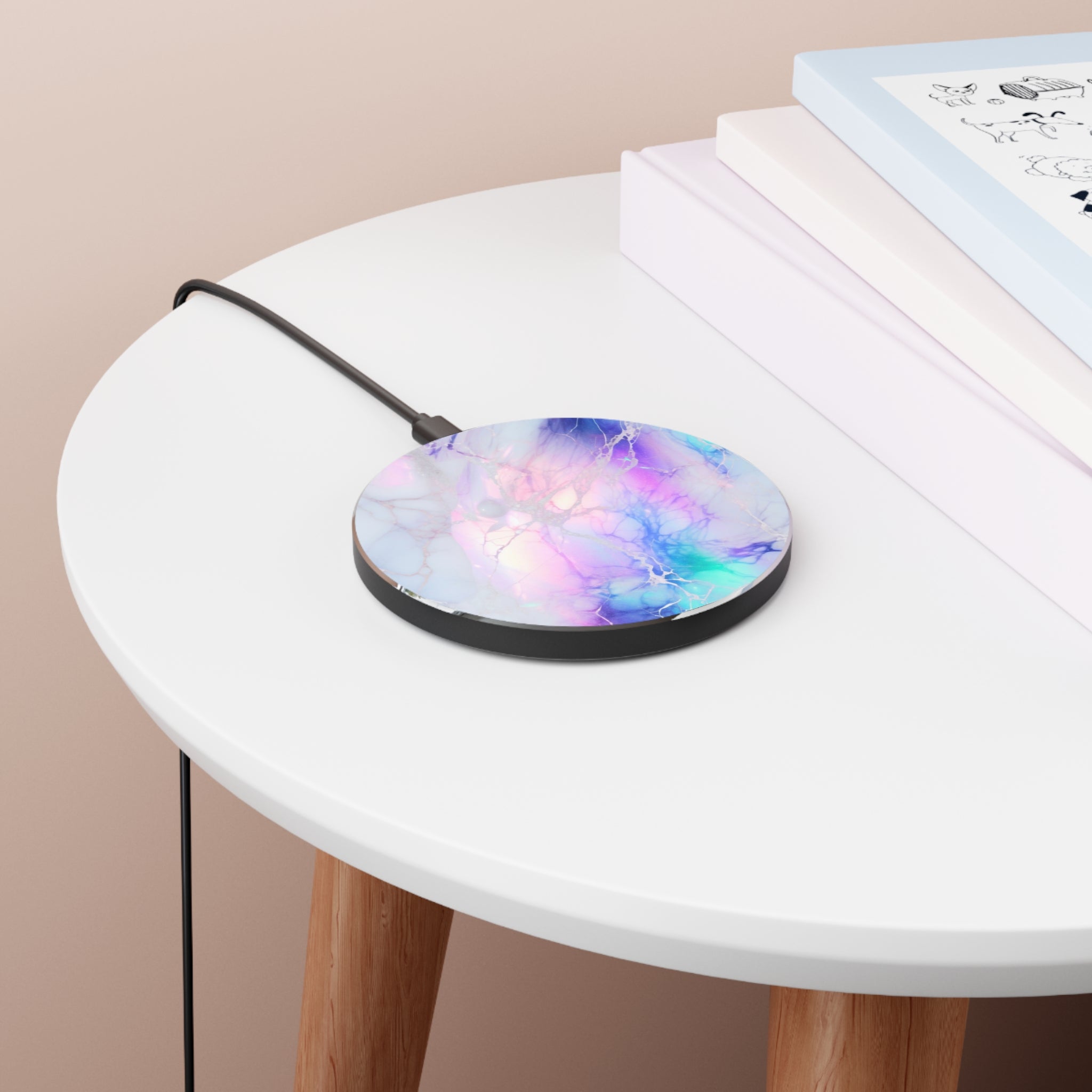 Fluorescent Marble - Wireless Charger