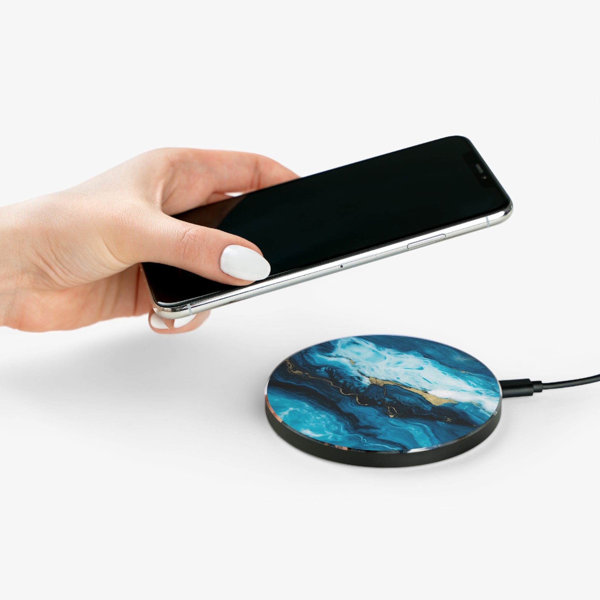 Sapphire Marble- Wireless Charger