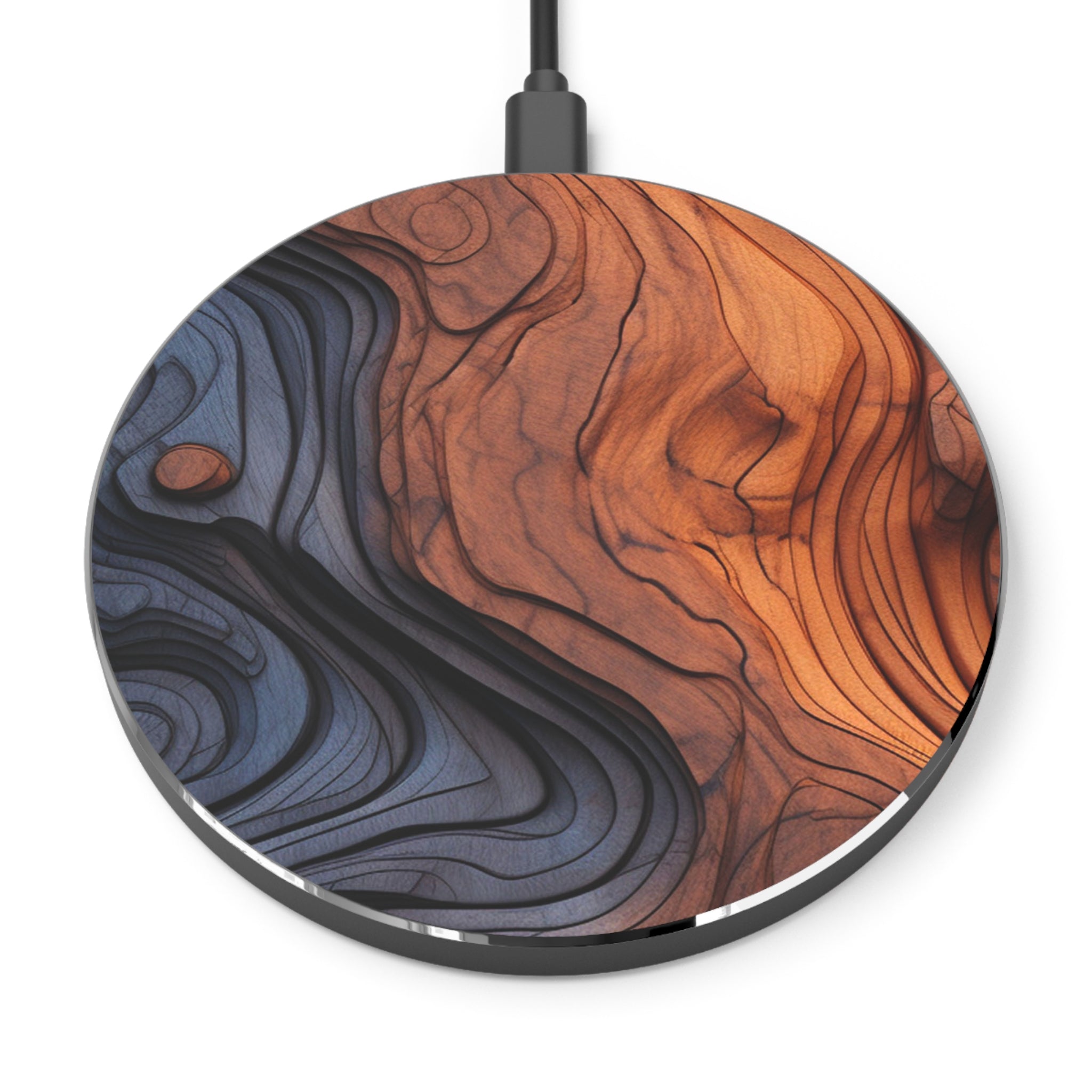 Petrified Wood - Wireless Charger