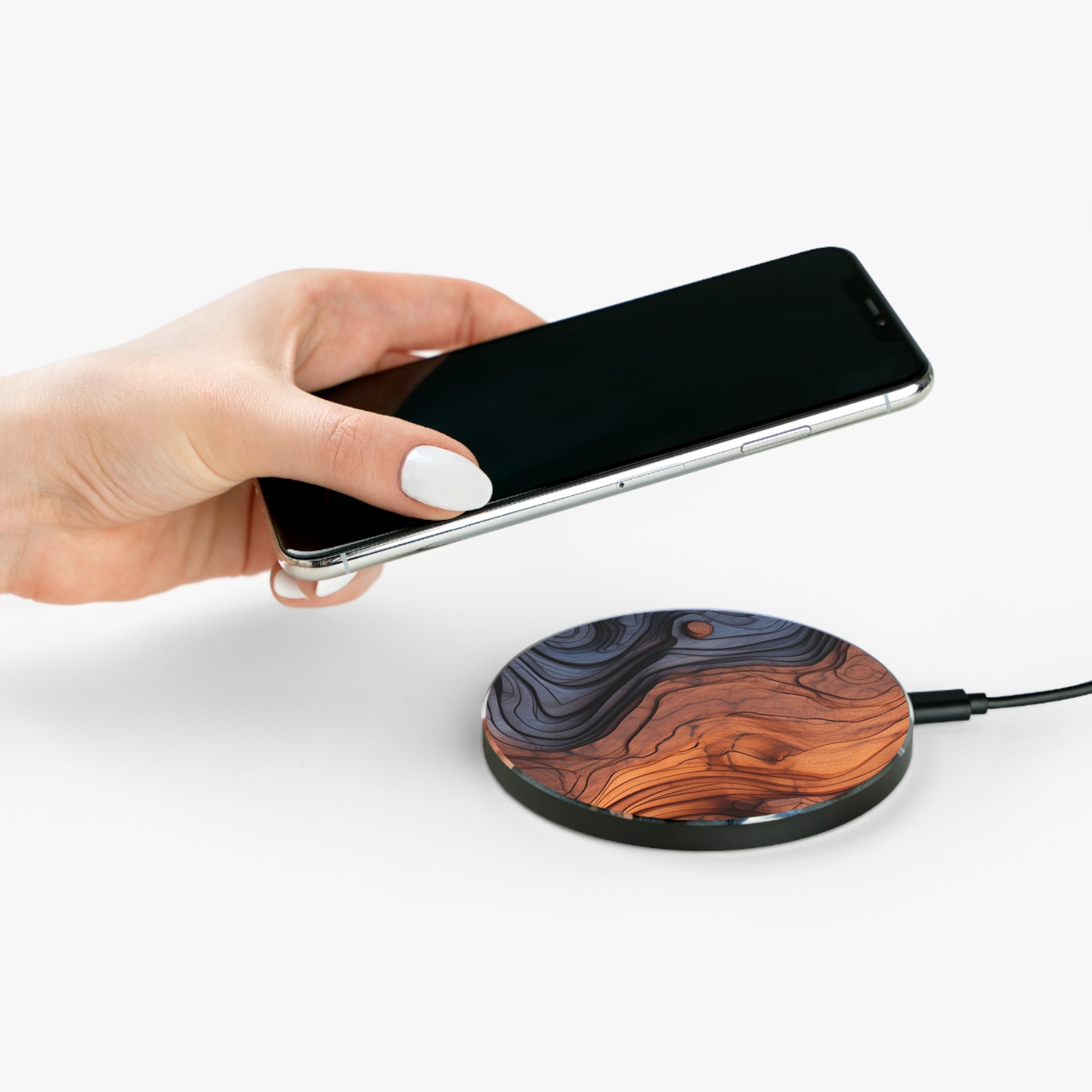 Petrified Wood - Wireless Charger