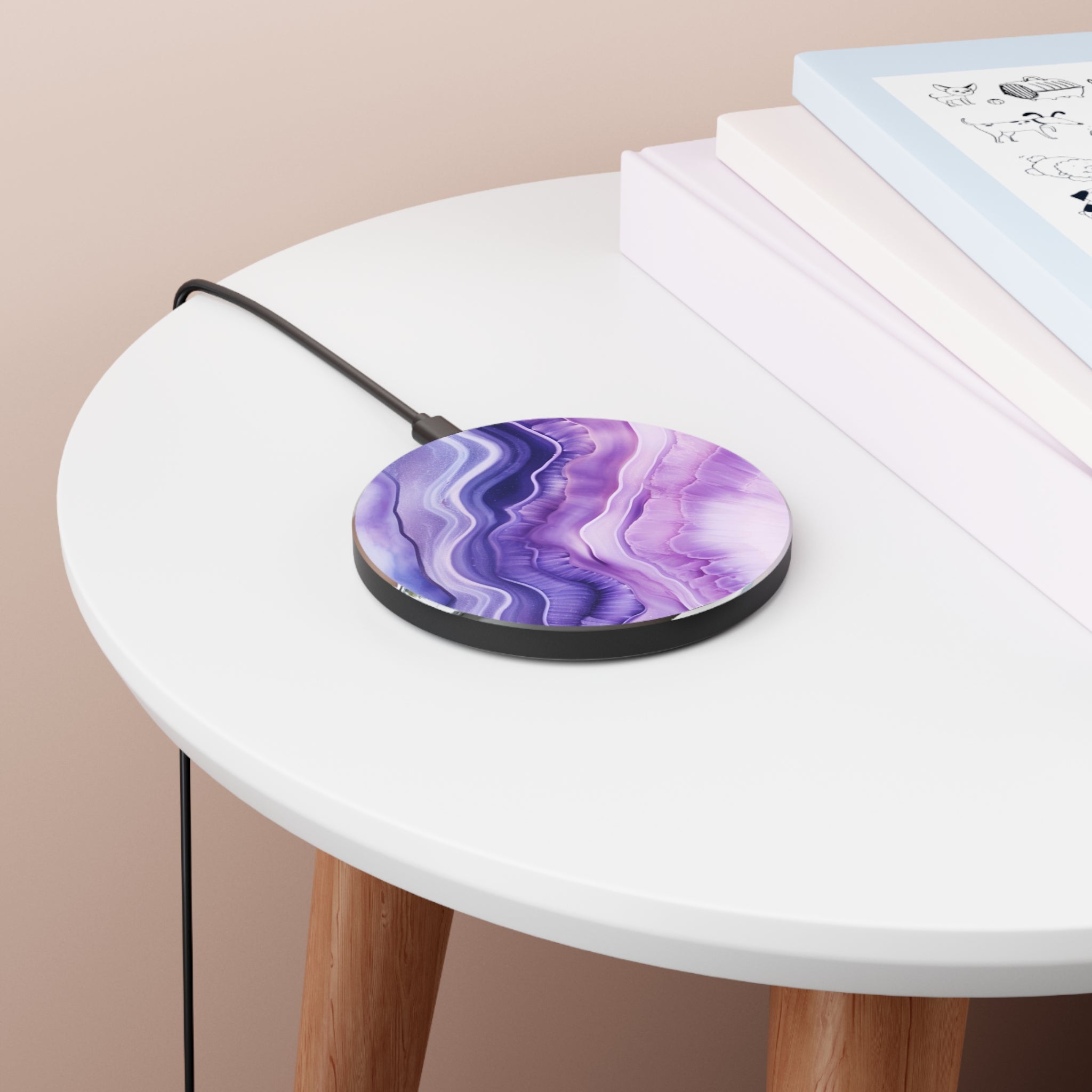 Crystal Violet - Wireless Charger