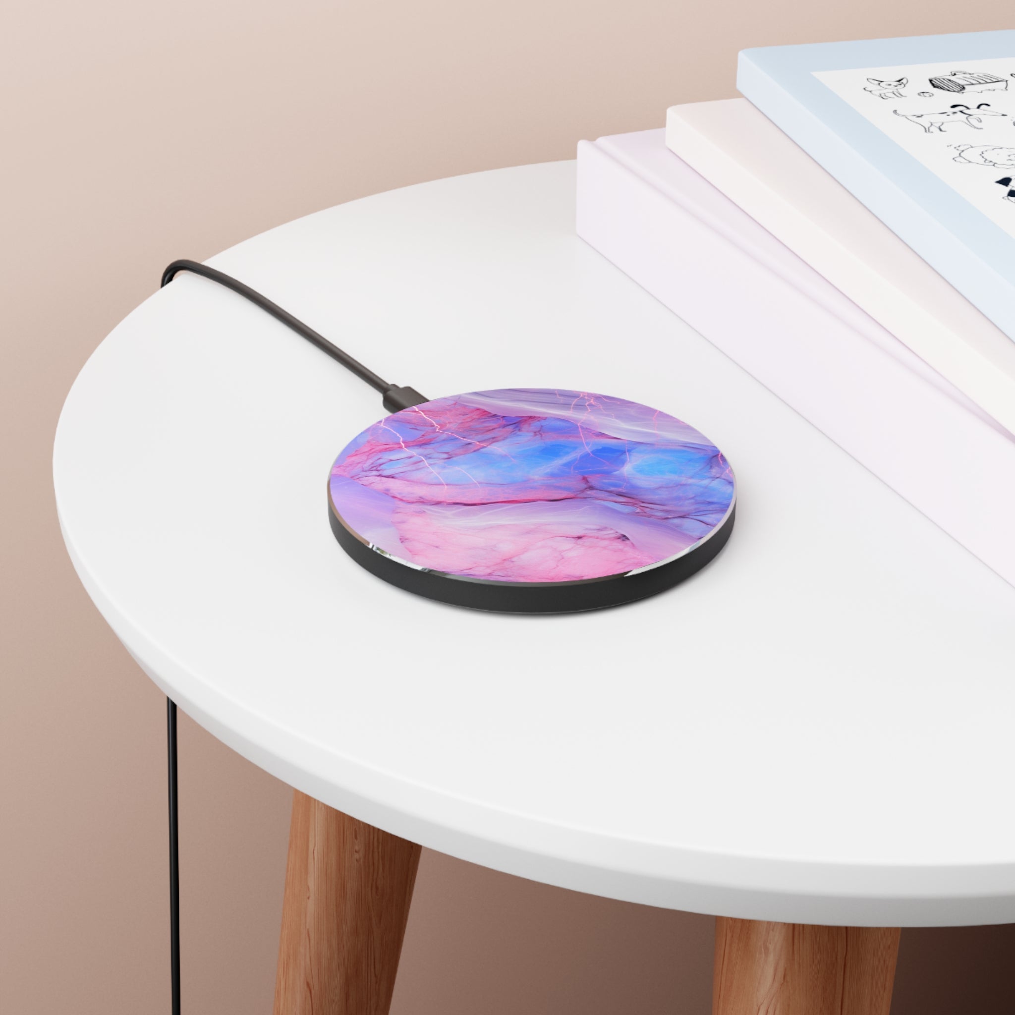 Marbleized Sakura - Wireless Charger