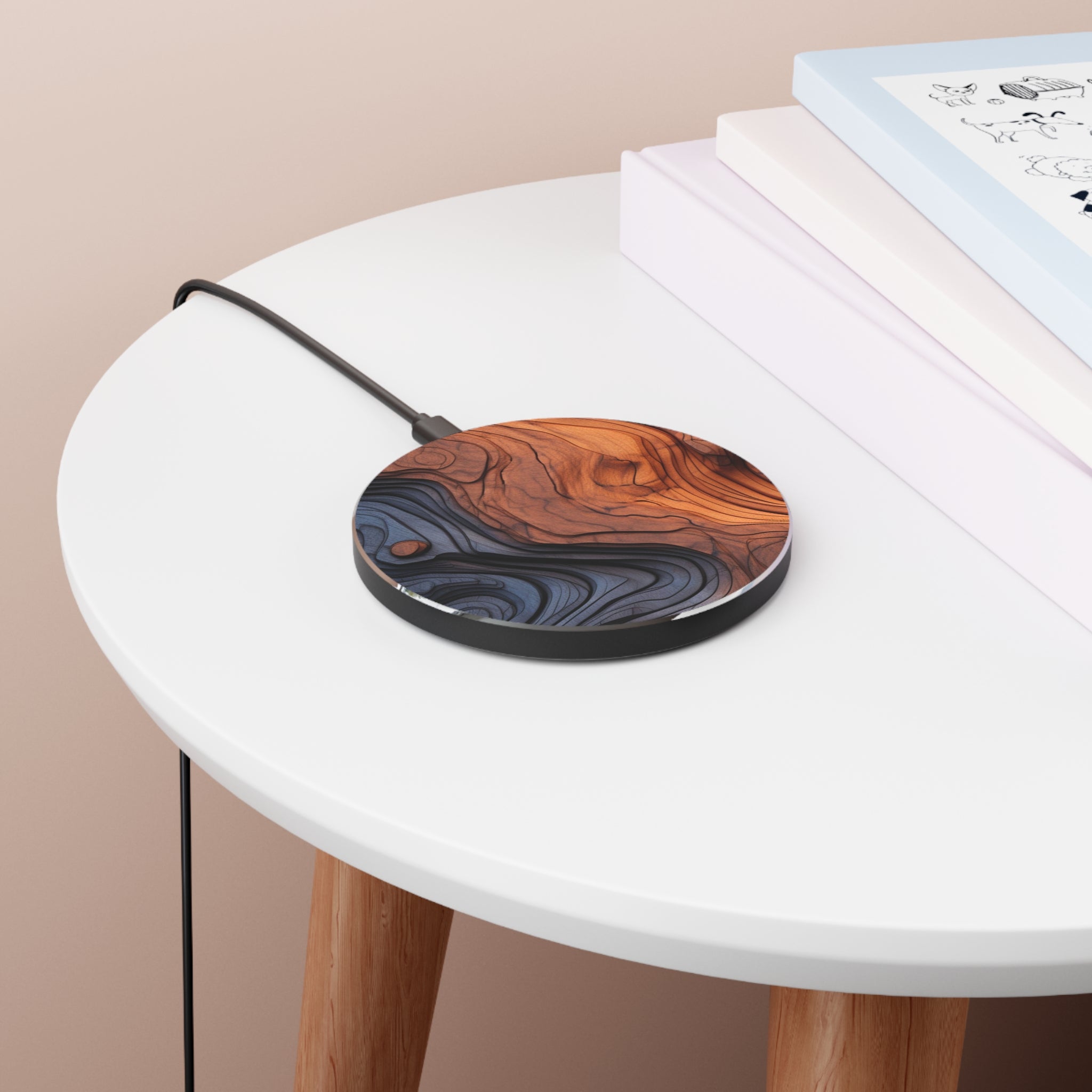 Petrified Wood - Wireless Charger