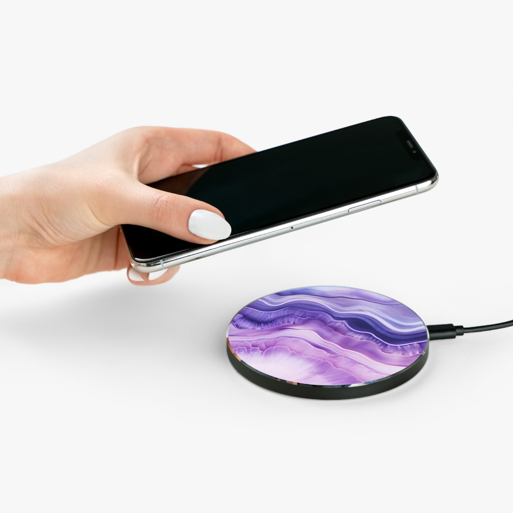 Crystal Violet - Wireless Charger