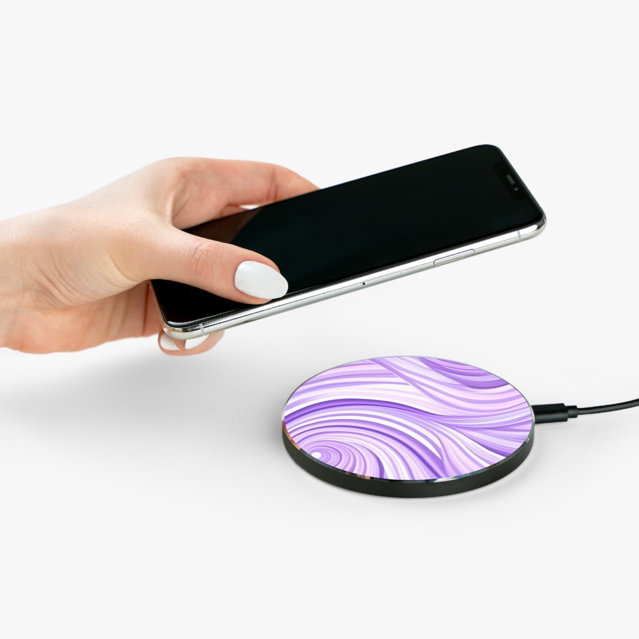 Lavender Swirl - Wireless Charger