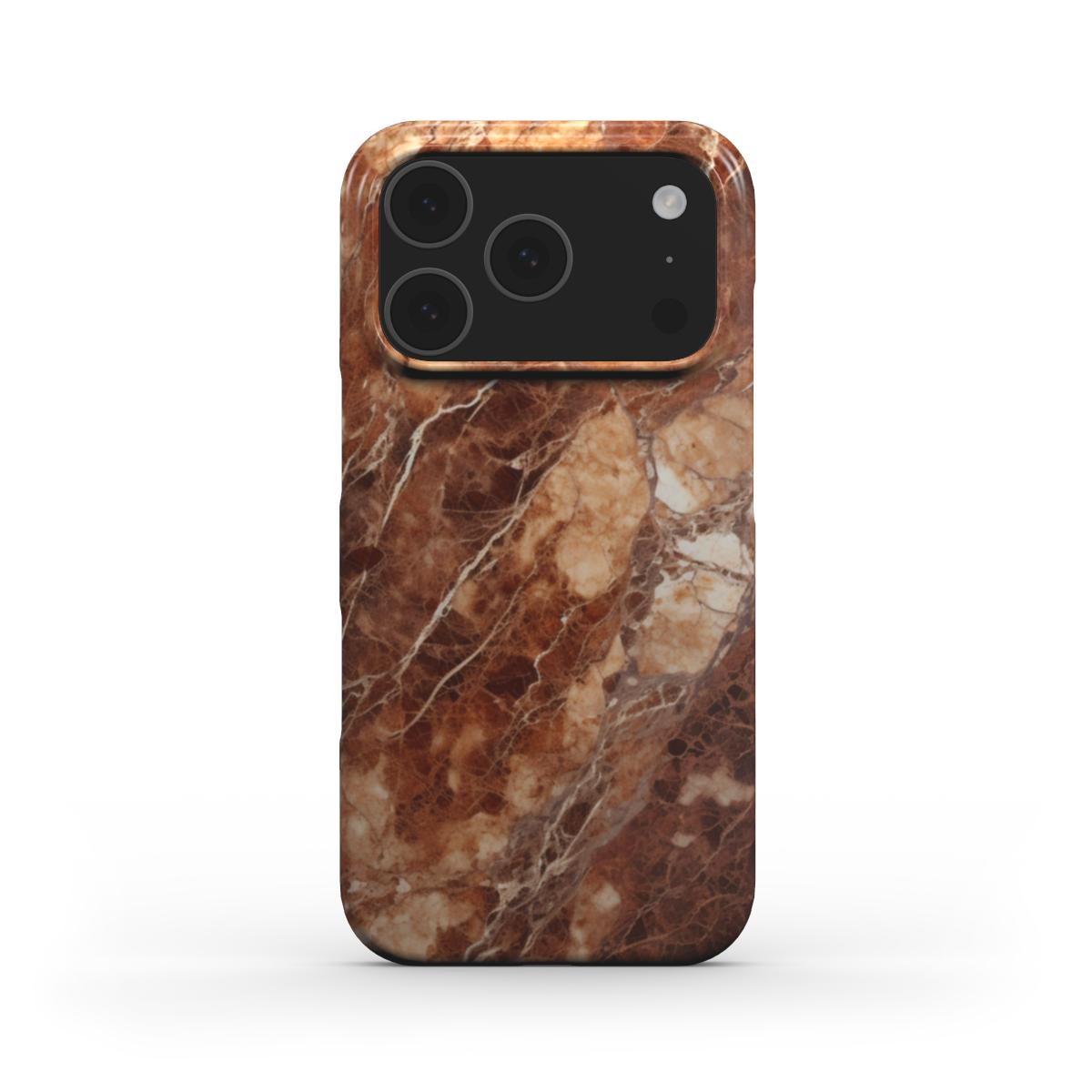 Cola Marble  - iPhone 17 Pro - Slim Case