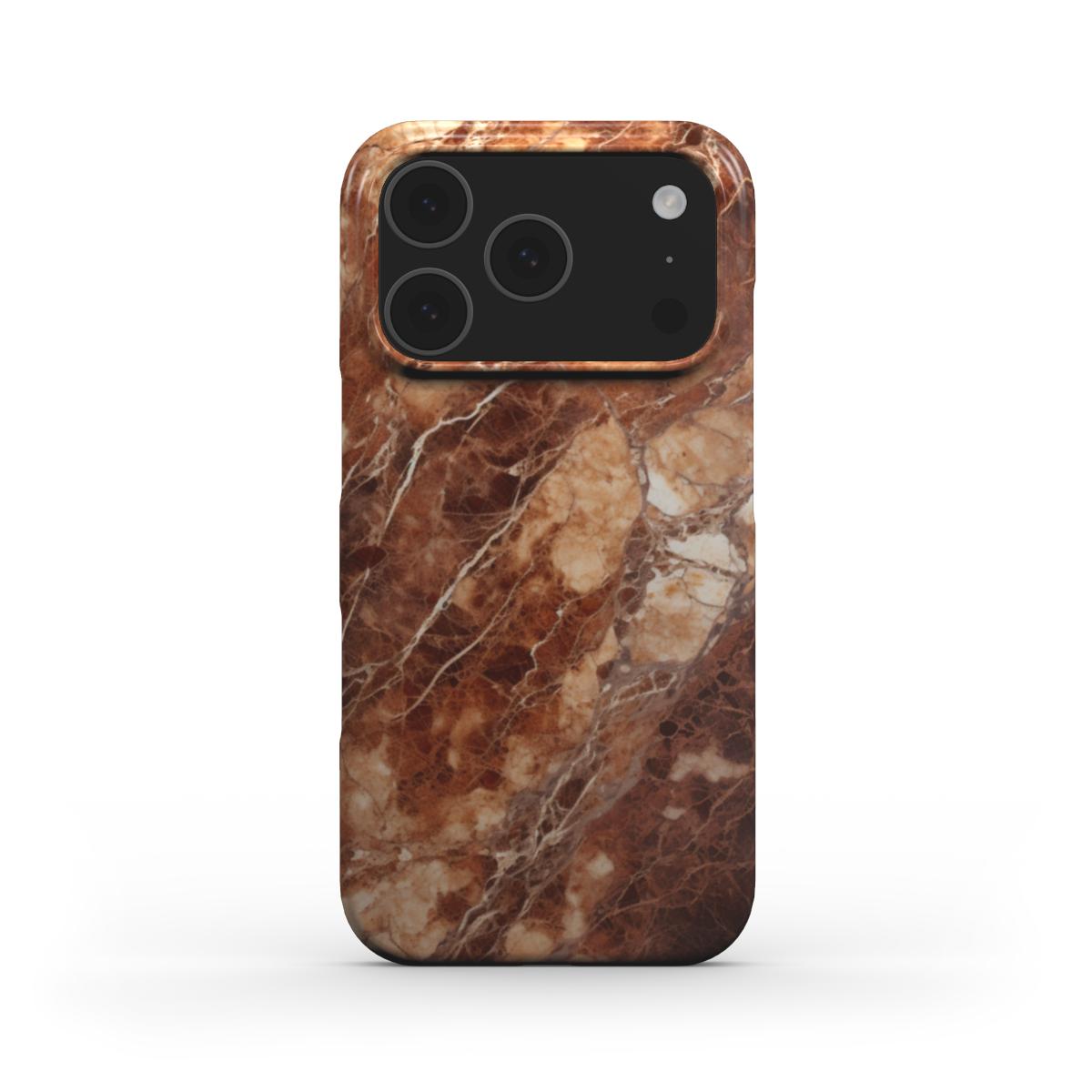 Cola Marble  - iPhone 17 Pro Max - Slim Case