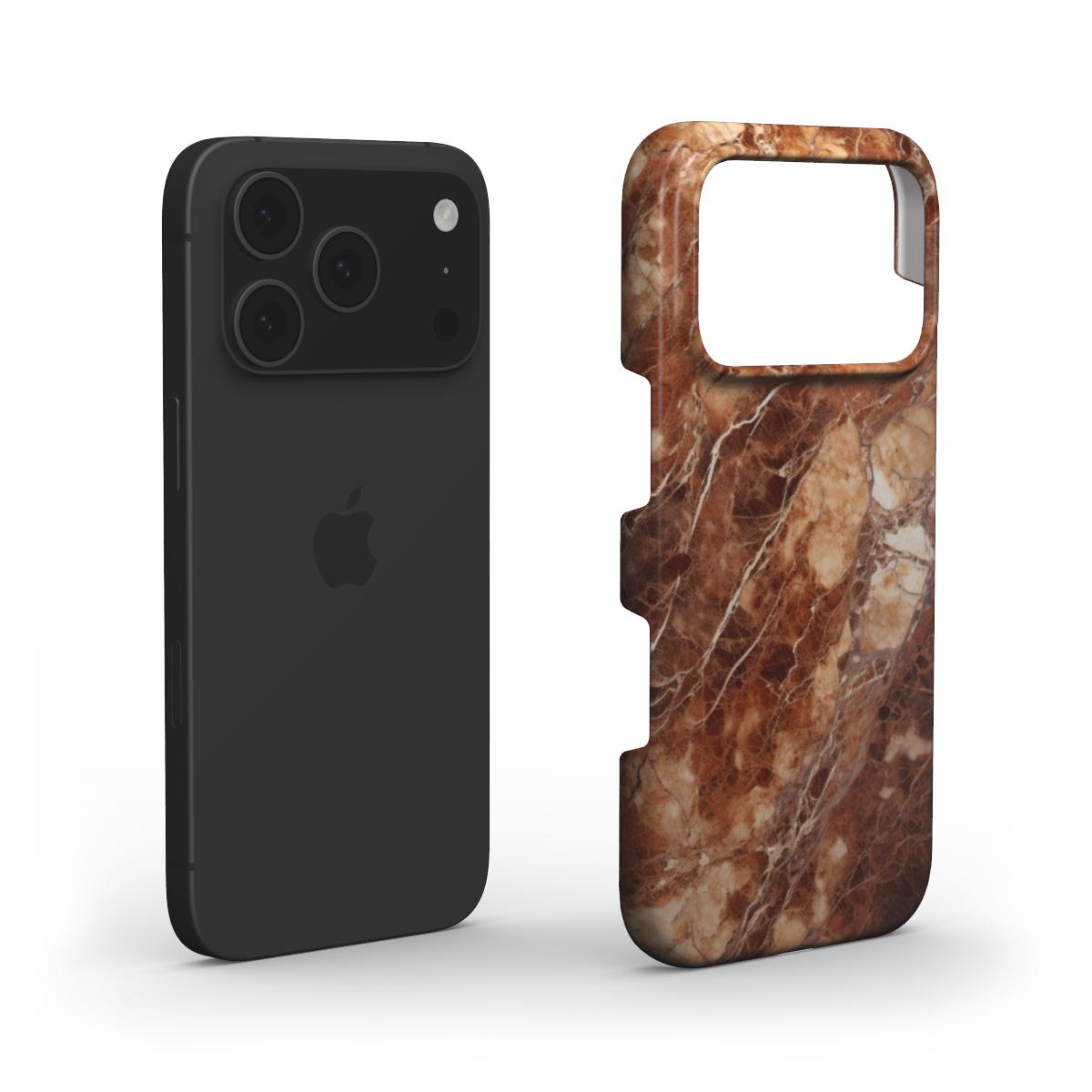 Cola Marble  - iPhone 17 Pro Max - Slim Case