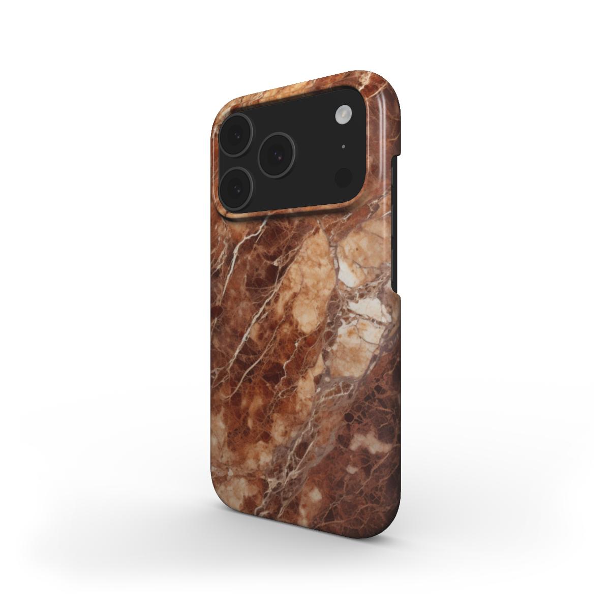 Cola Marble  - iPhone 17 Pro - Slim Case