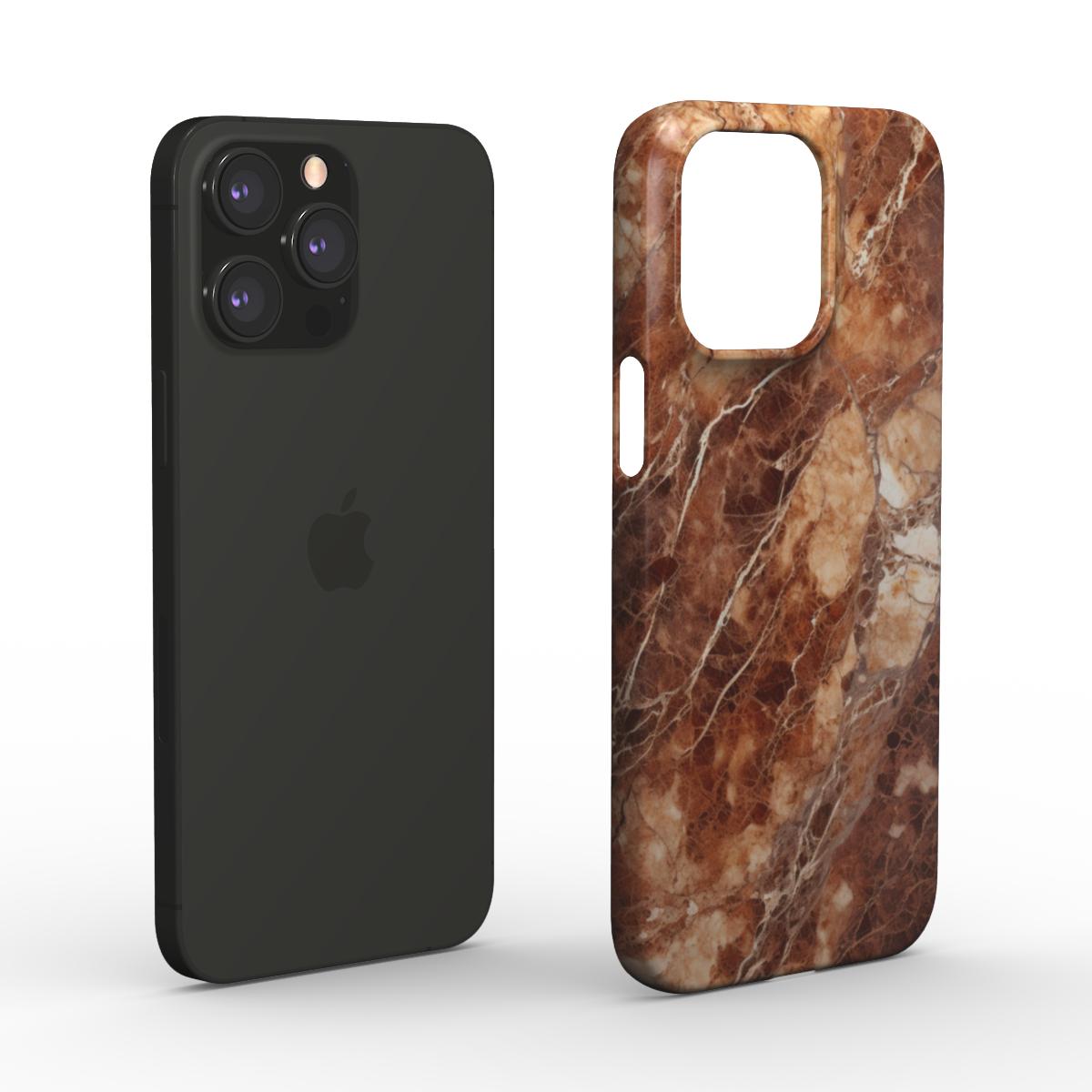 Cola Marble  - iPhone 15 Pro Max - Slim Case