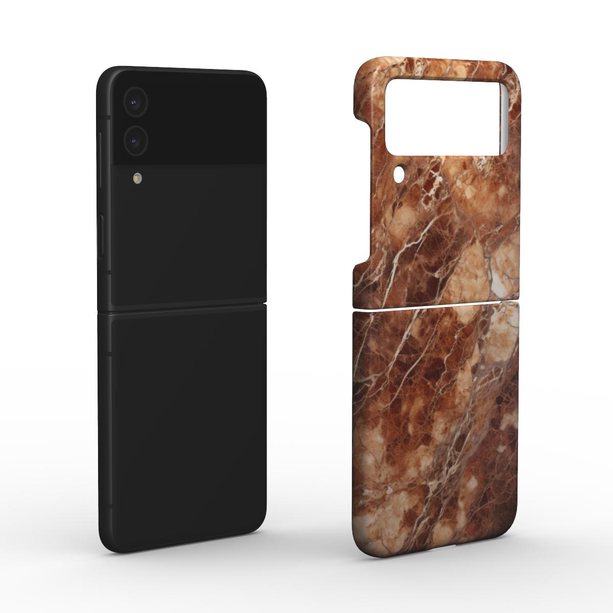 Cola Marble - Samsung Galaxy Z Flip 4 - Slim Case