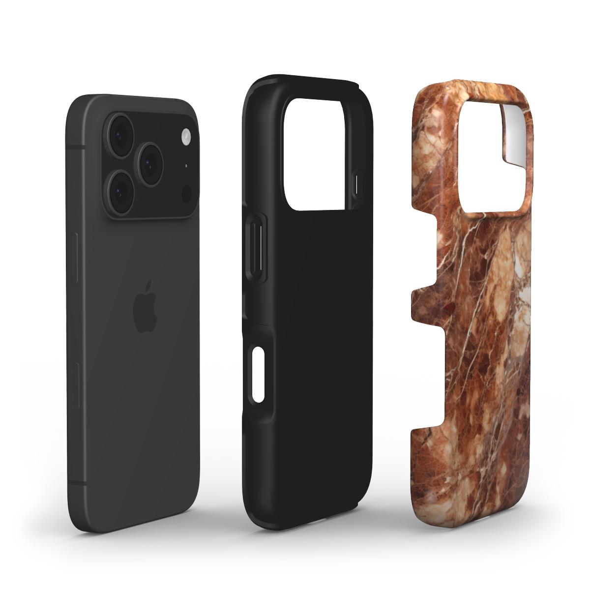 Cola Marble - iPhone 17 Pro - Tough Case