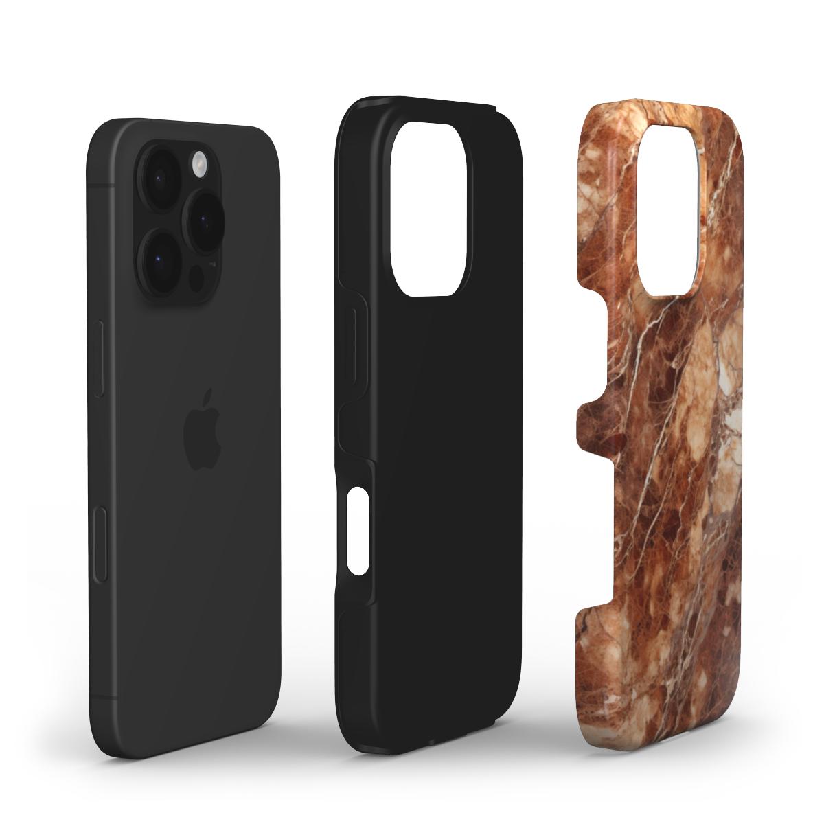 Cola Marble - iPhone 16 Pro - Tough Case
