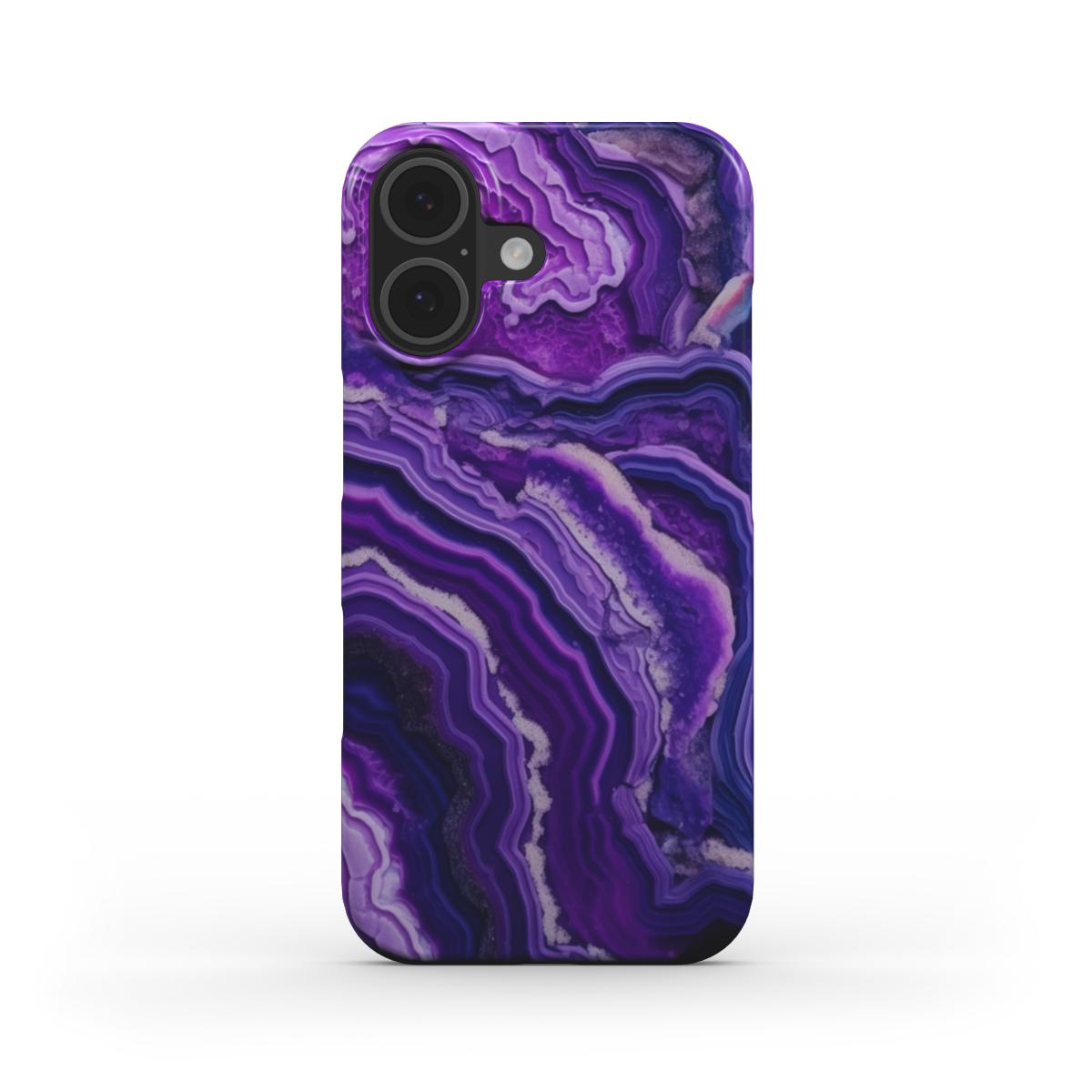 Purple Geode  - iPhone 17 - Slim Case