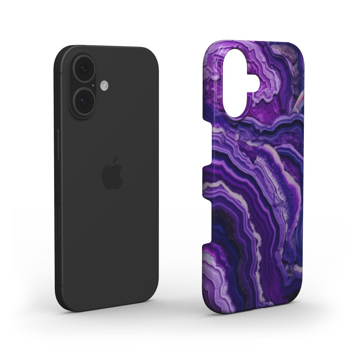 Purple Geode  - iPhone 17 - Slim Case