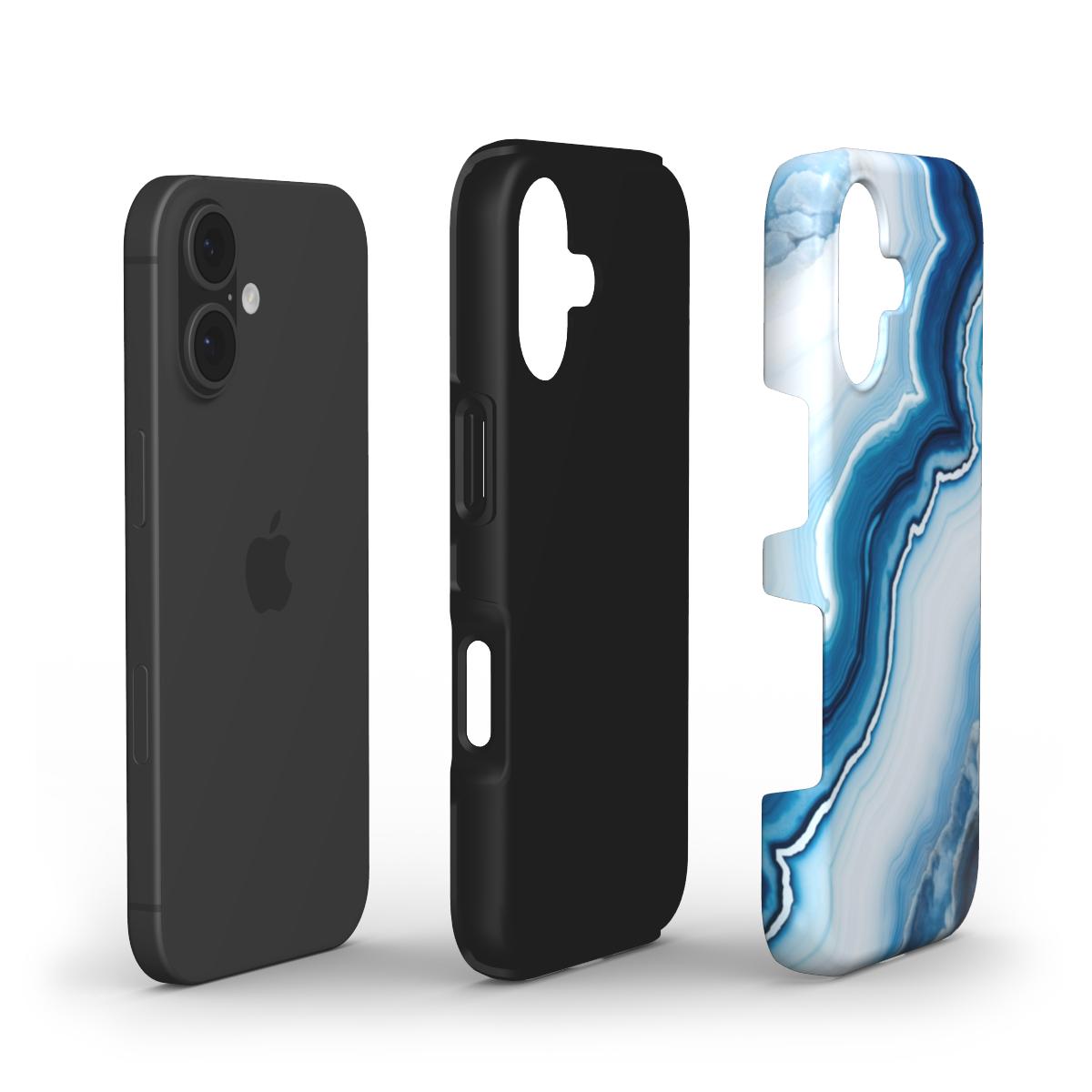 Blue Waves of Marble