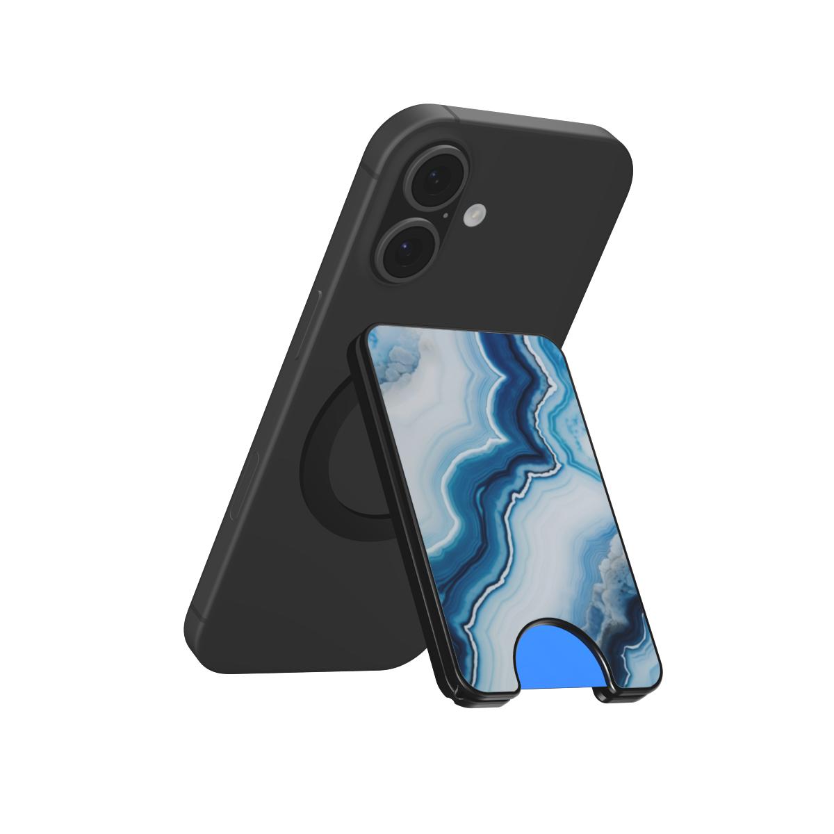 Blue Waves of Marble