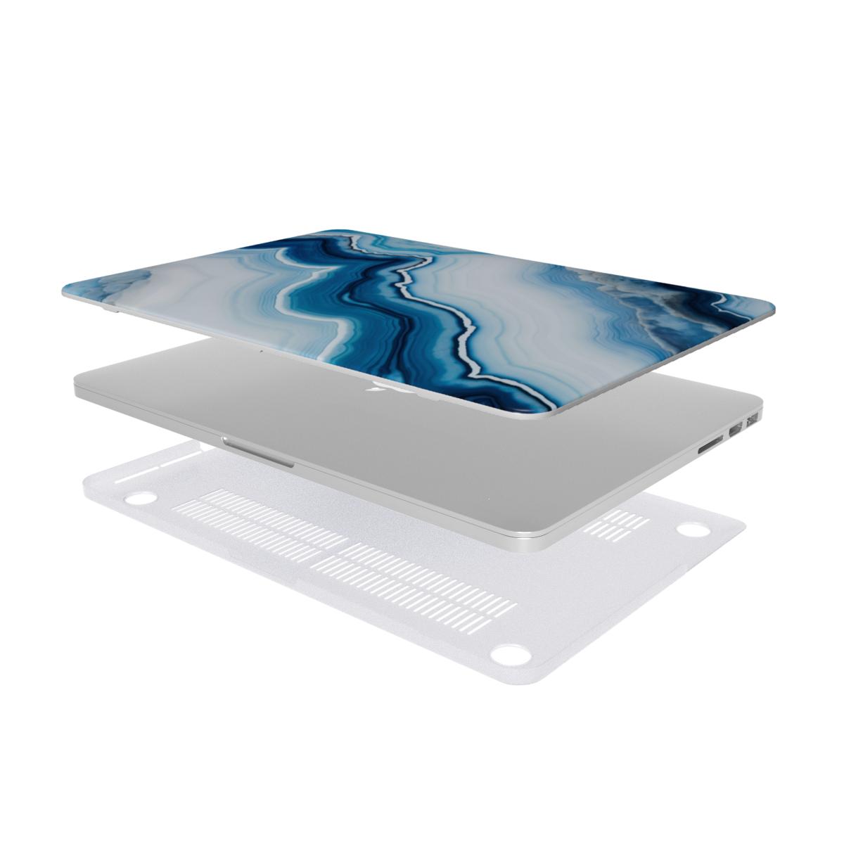 Blue Waves of Marble