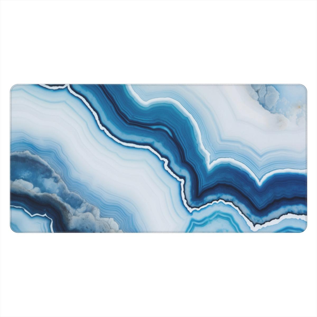 Blue Waves of Marble