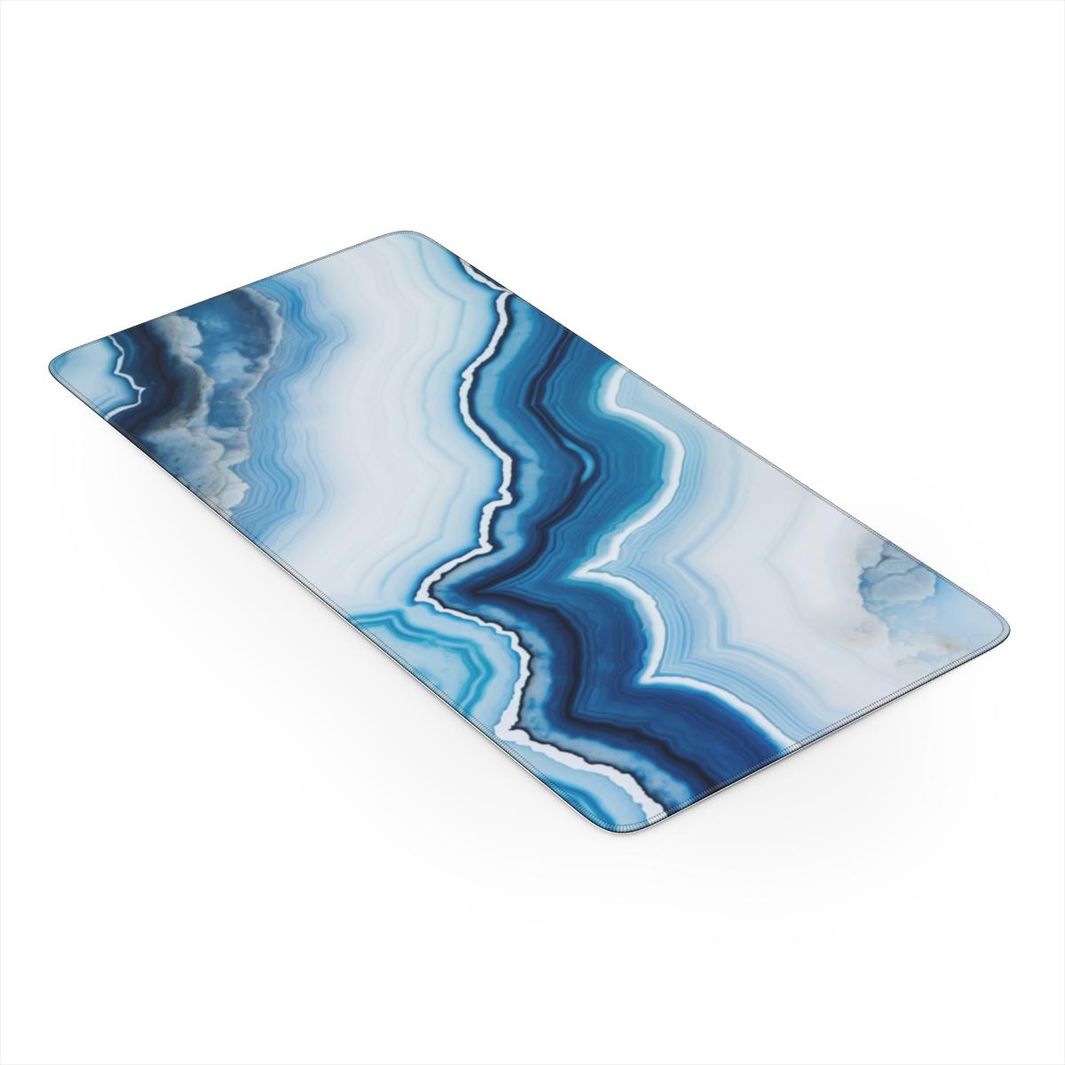 Blue Waves of Marble