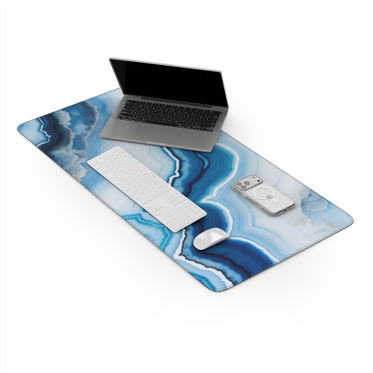 Blue Waves of Marble