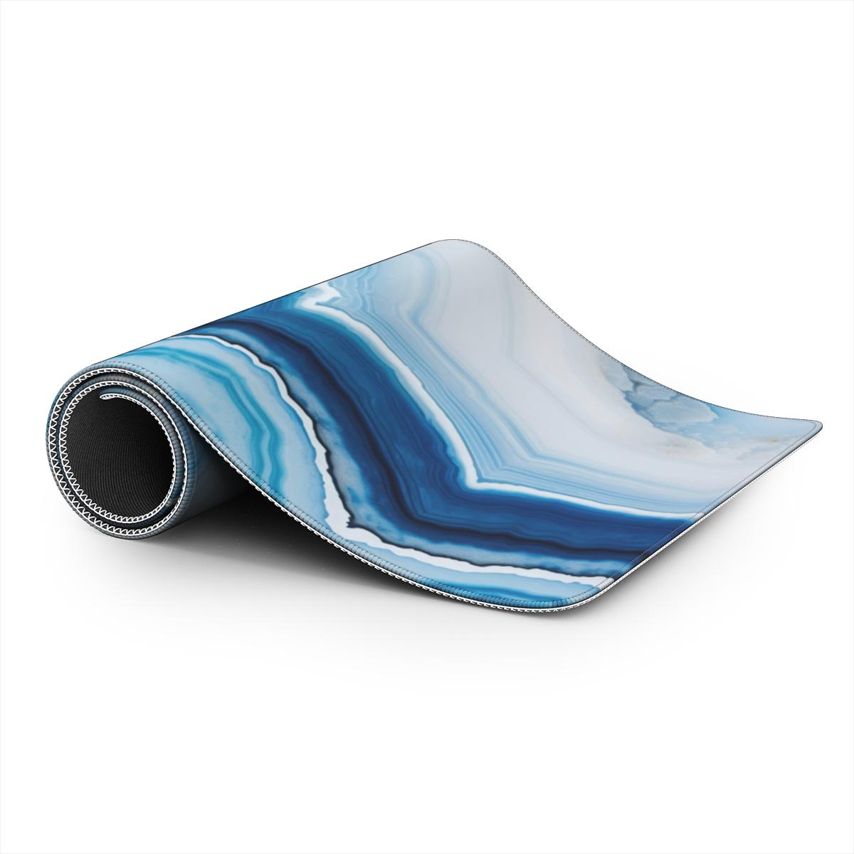 Blue Waves of Marble