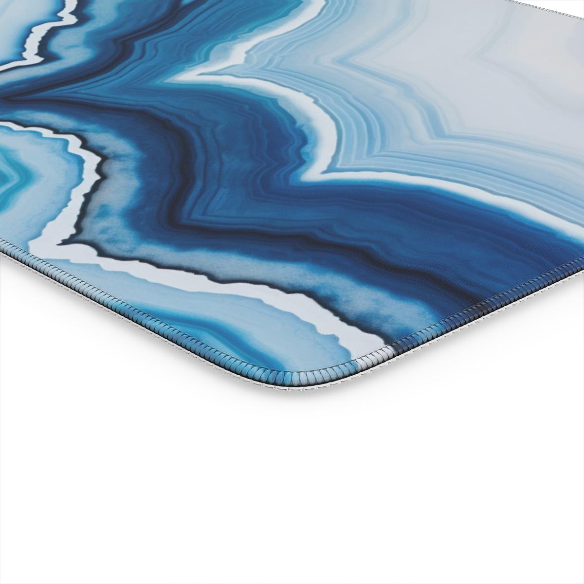 Blue Waves of Marble