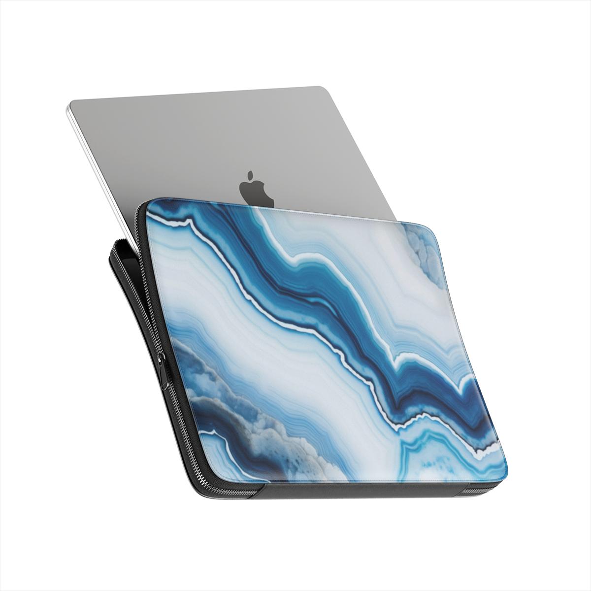 Blue Waves of Marble