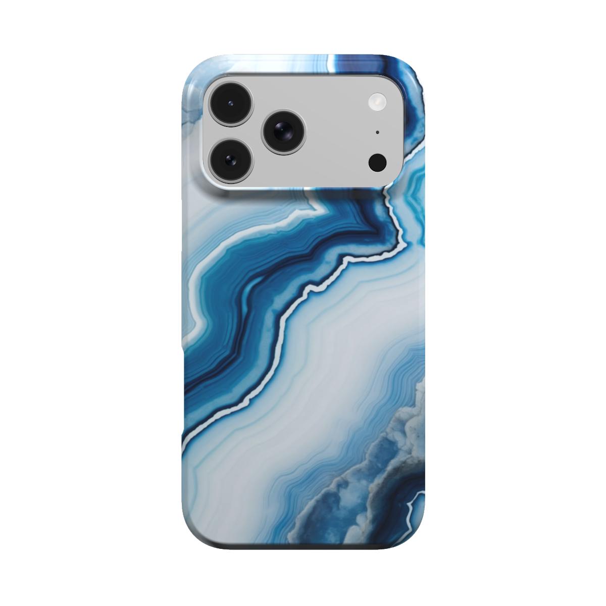 Blue Waves of Marble