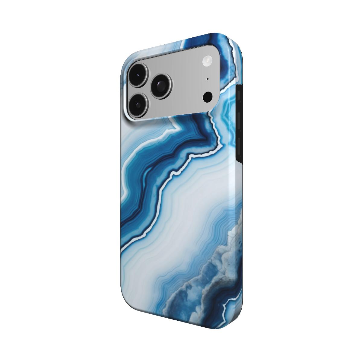 Blue Waves of Marble