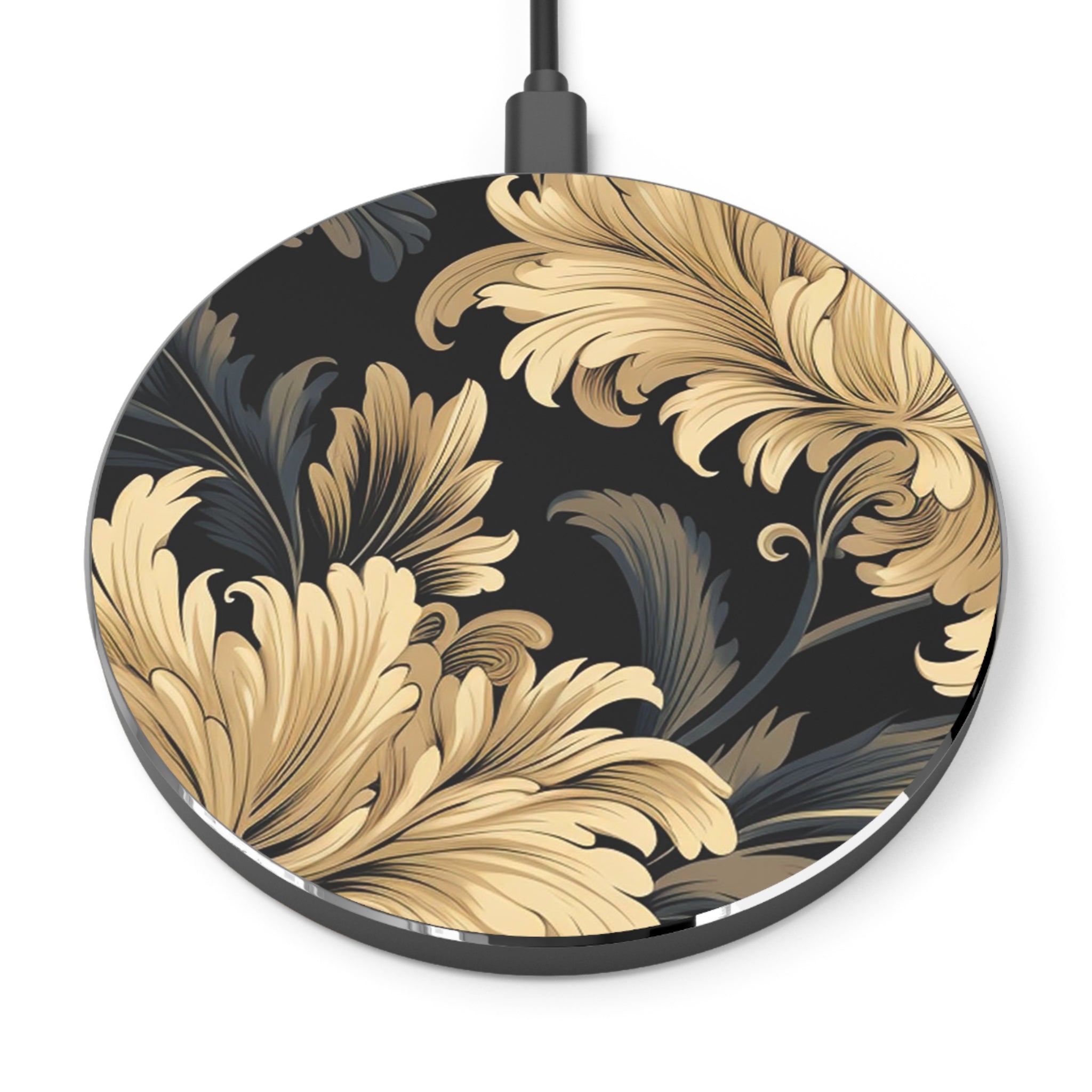 Midnight Bloom - Wireless Charger