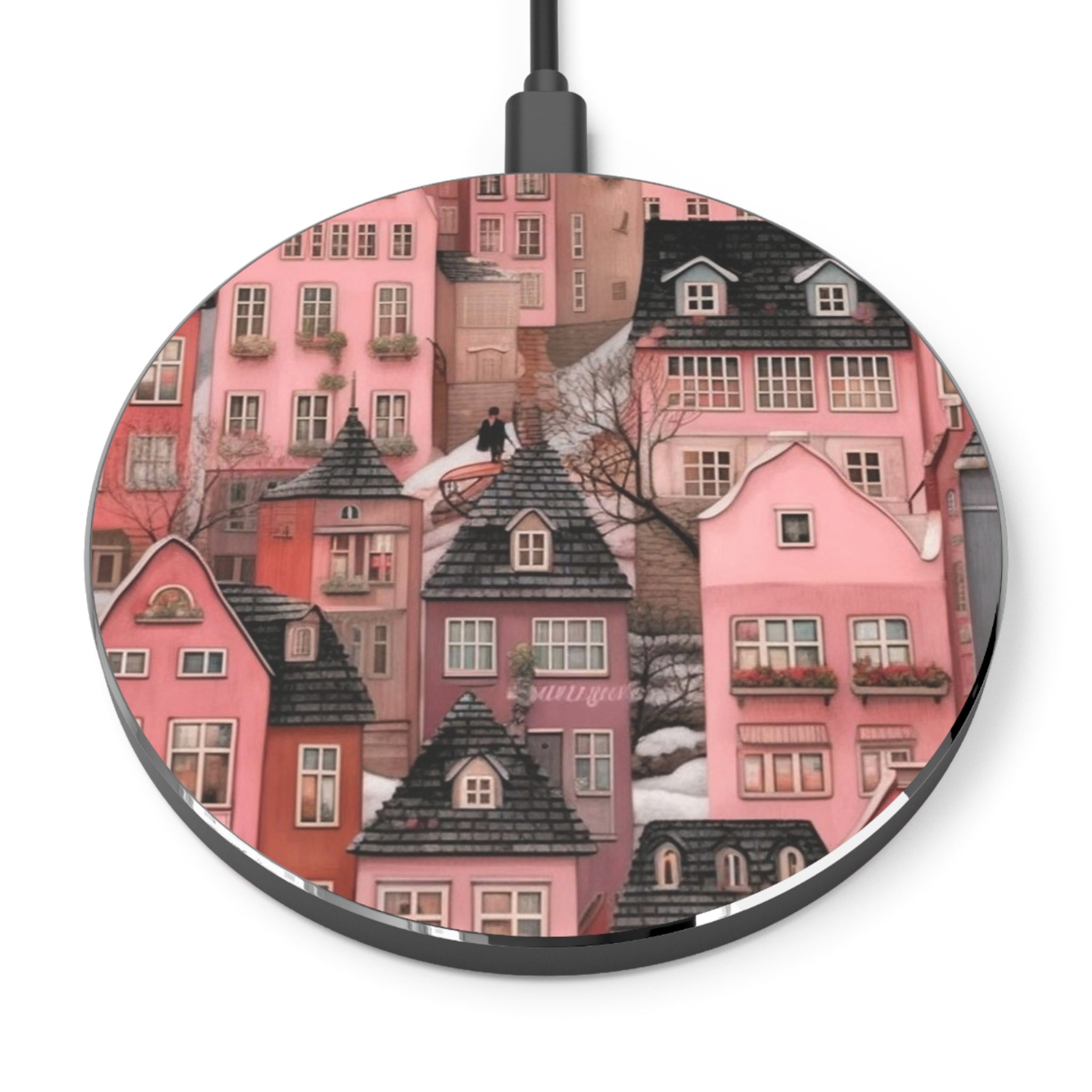 Pink Town - Wireless Charger