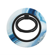 Blue Waves of Marble - MagSafe Ring Holder