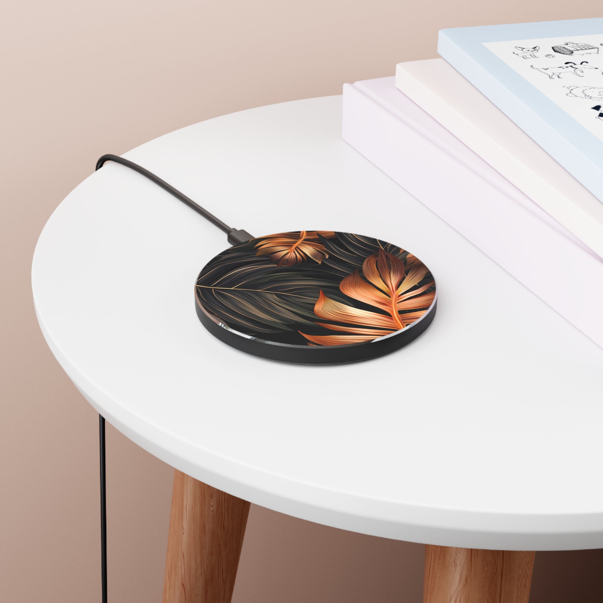 Copper Ferns - Wireless Charger
