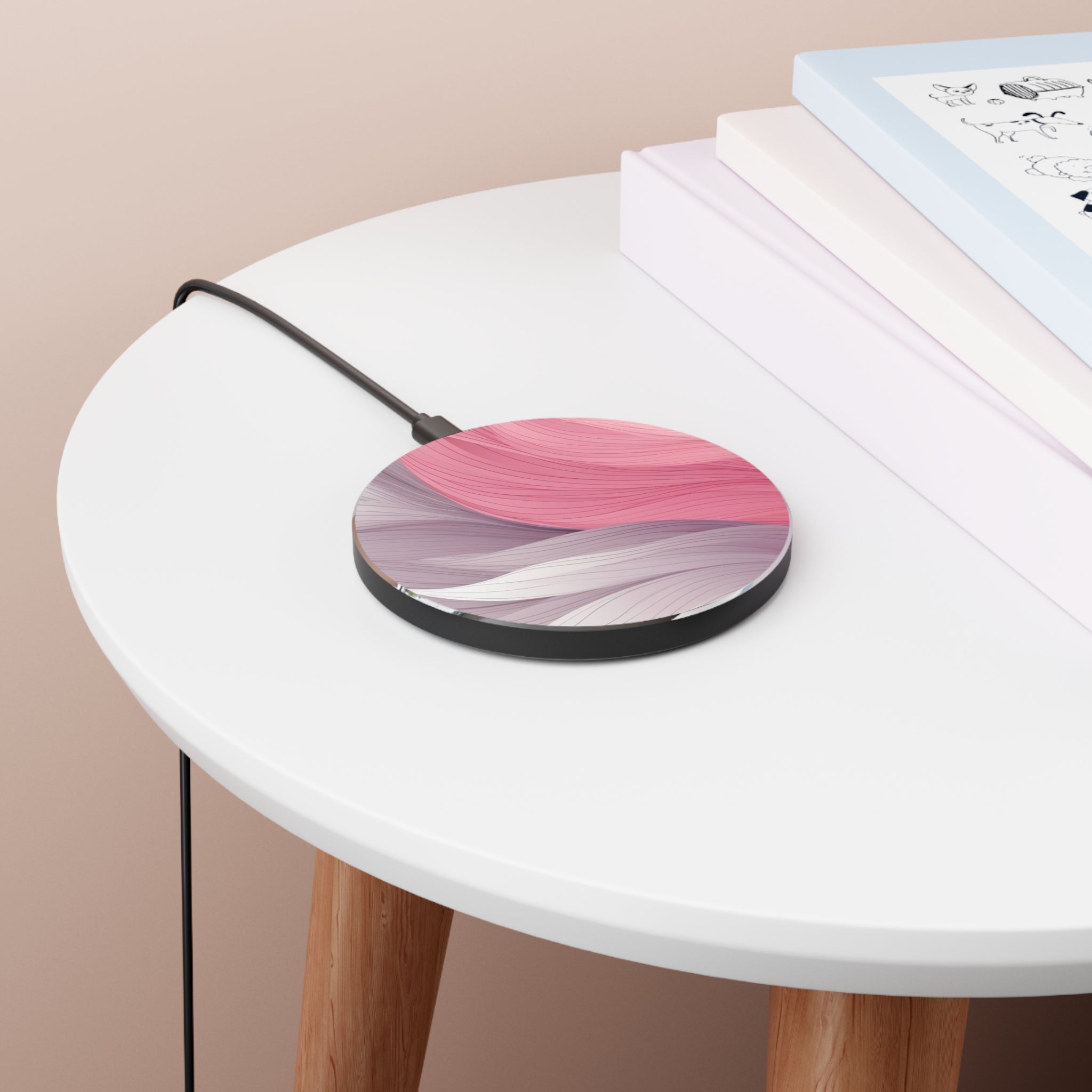 Champagne Flamingo - Wireless Charger