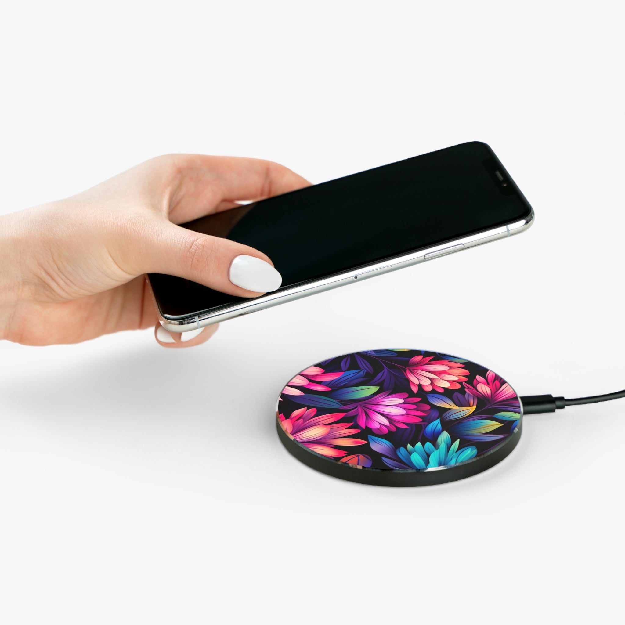 Neon Bloom - Wireless Charger