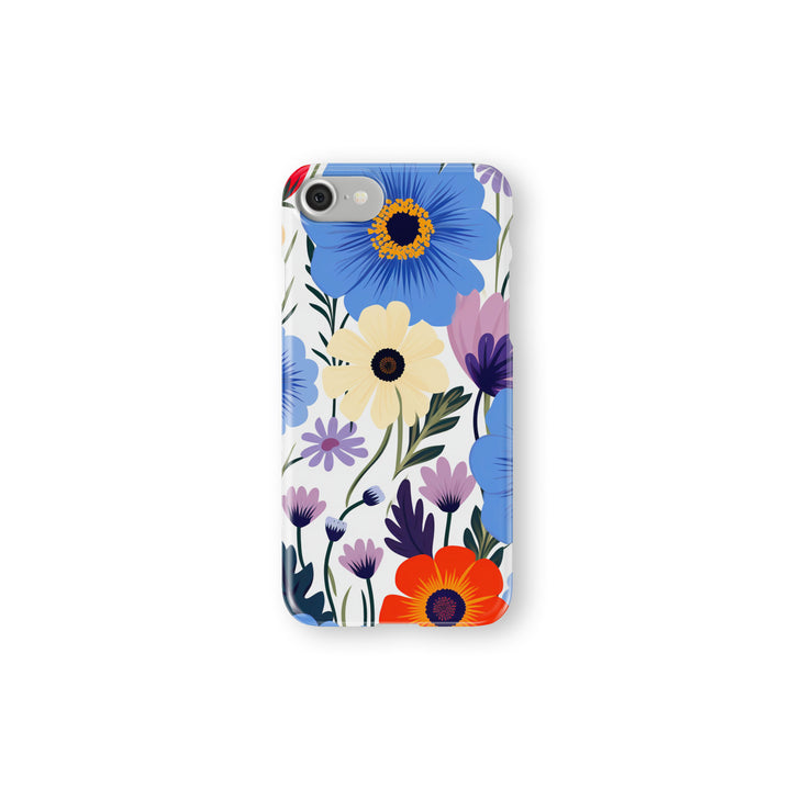 Nordic Wildflowers -   iPhone 7 - Phonecase By Lollobello