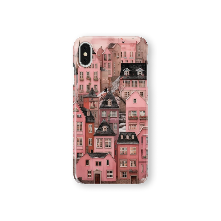 Pink Town -   iPhone XS Max - Phonecase By Lollobello