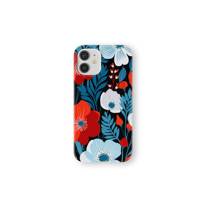 Poinsettia Perfection -   iPhone 12 mini - Phonecase By Lollobello