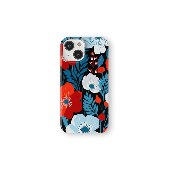 Poinsettia Perfection -   iPhone 13 mini - Phonecase By Lollobello