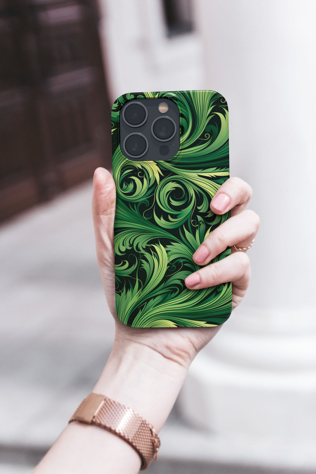 Botanical Spirals -   Samsung Galaxy S21 Ultra - Phonecase By Lollobello