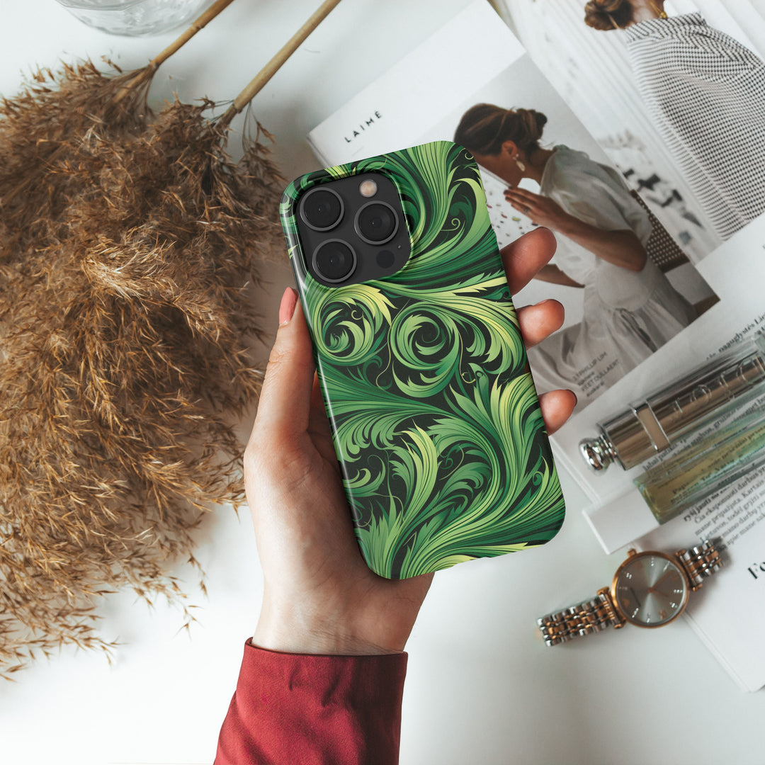 Botanical Spirals -   Samsung Galaxy S21 Ultra - Phonecase By Lollobello